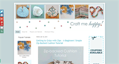 Desktop Screenshot of craftmehappy.com